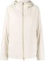 Herno Korte Hoodie Jas Blijf Stijlvol en Comfortabel Wit Dames - Thumbnail 1