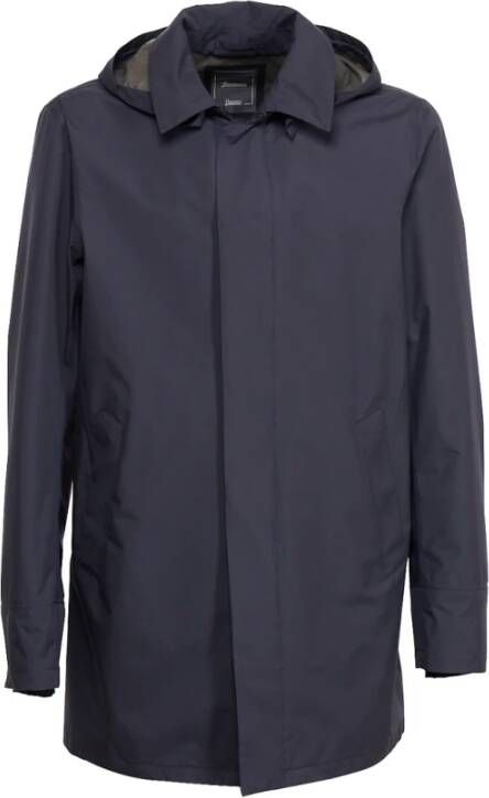 Herno Laminar Carcoat Parka Blauw Heren