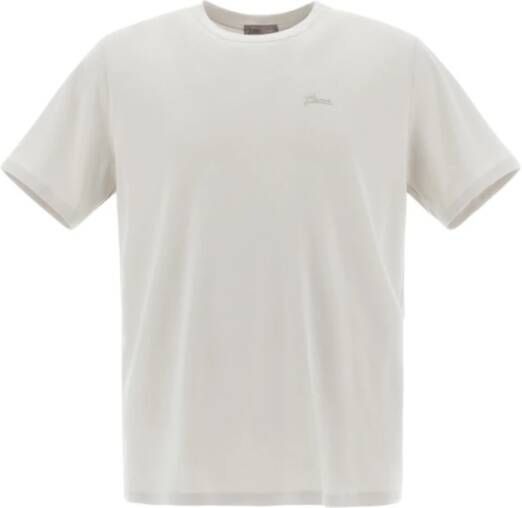 Herno Lichtgewicht Katoenen T-shirts en Polos White Heren
