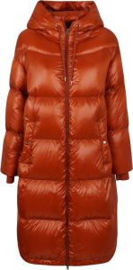 Herno Middelgrote Dames Puffer Jas Rood Dames