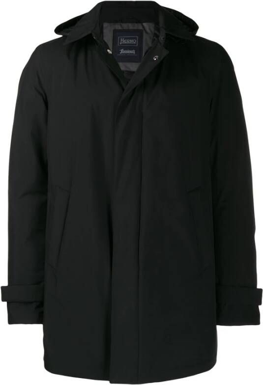 Herno Parka jas met capuchon Zwart Heren