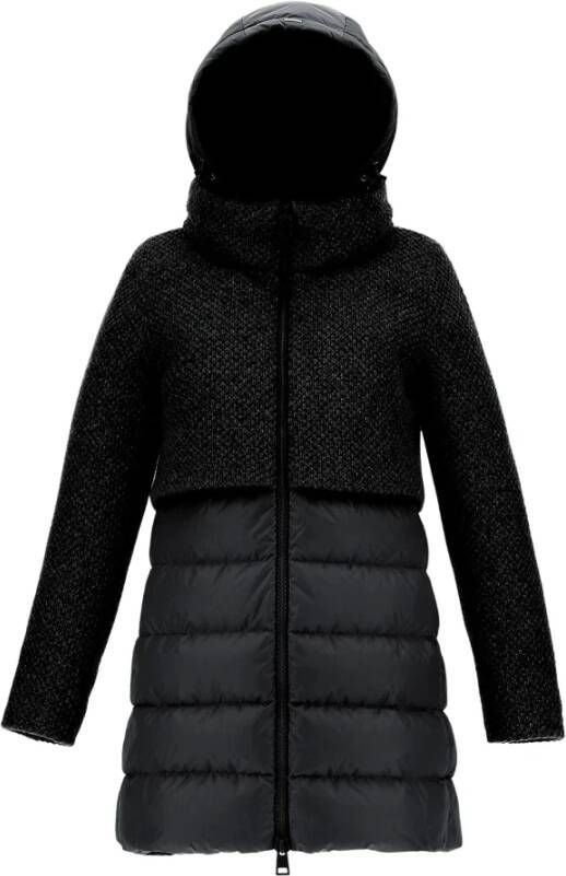 Herno Pi0822D33220 Jas Zwart Dames