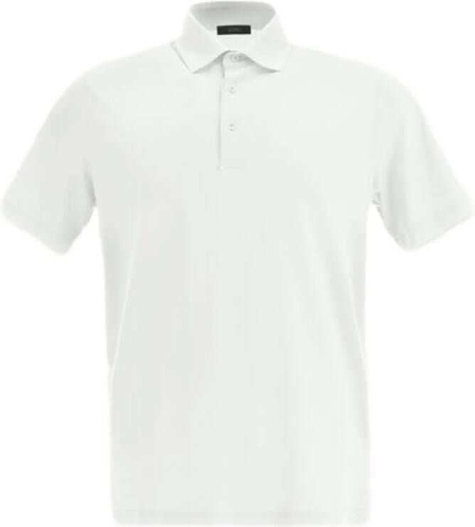 Herno Klassieke Polo Shirt voor Heren White Heren