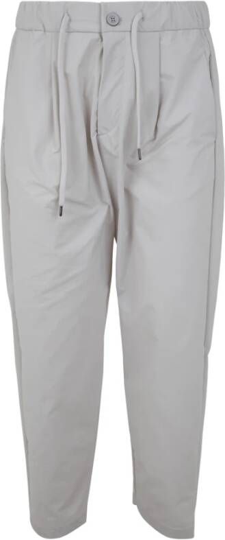 Herno Relaxed Trousers Grijs Heren
