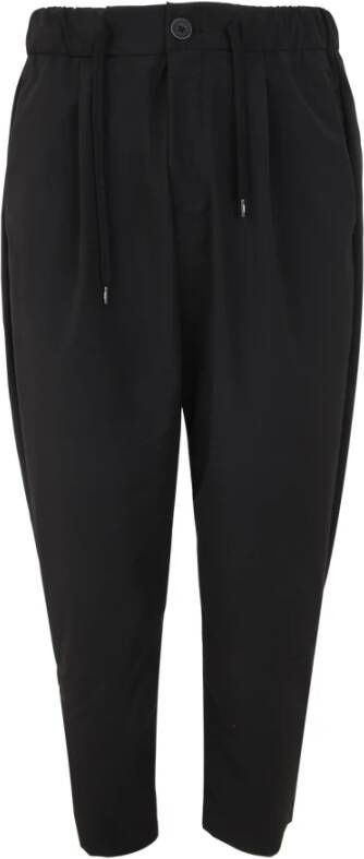 Herno Relaxed Trousers Zwart Heren