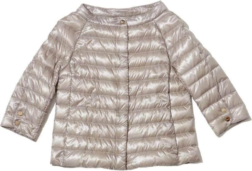 Herno Roze Nylon Donsjas Roze Dames