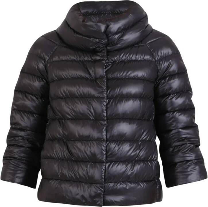 Herno Sofia Cape Zwart Dames