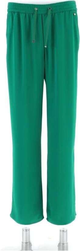 Herno Straight Trousers Groen Dames
