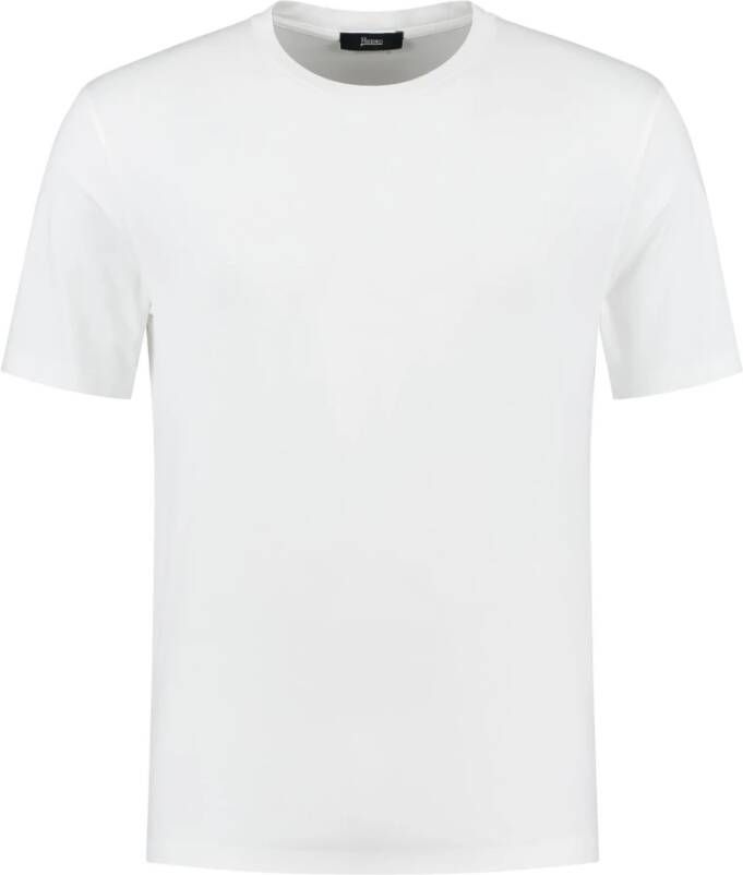 Herno T-Shirt JRS Stretch Wit Heren