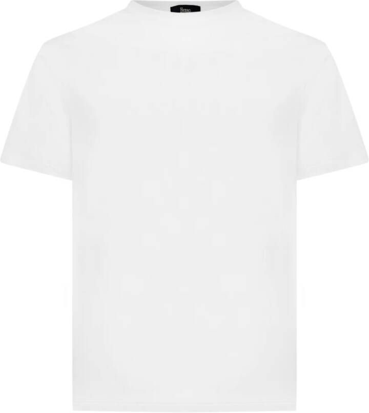 Herno t-shirt Wit Heren