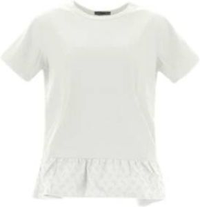 Herno T-Shirt With Bottom Jg000135D Wit Dames