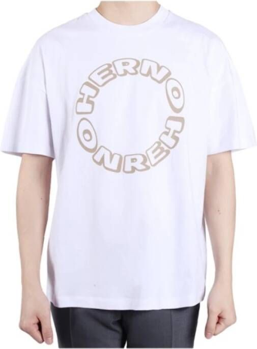 Herno Fantasie T-shirt White Heren