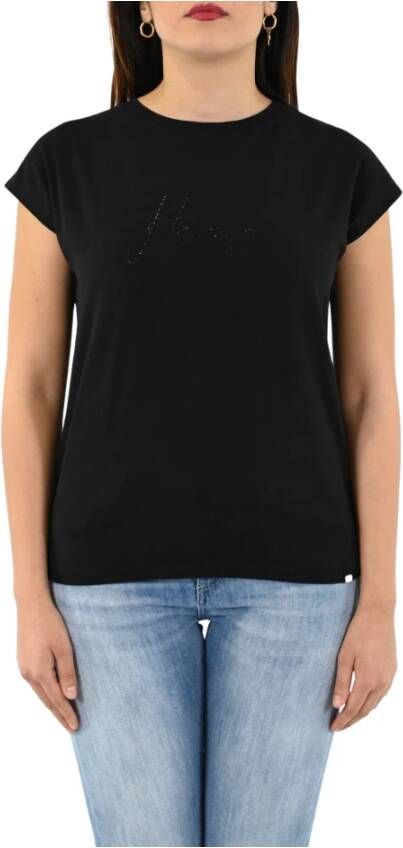 Herno T-Shirts Zwart Dames