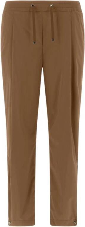 Herno Trousers Bruin Dames