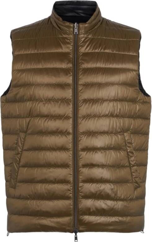 Herno Vests Bruin Heren