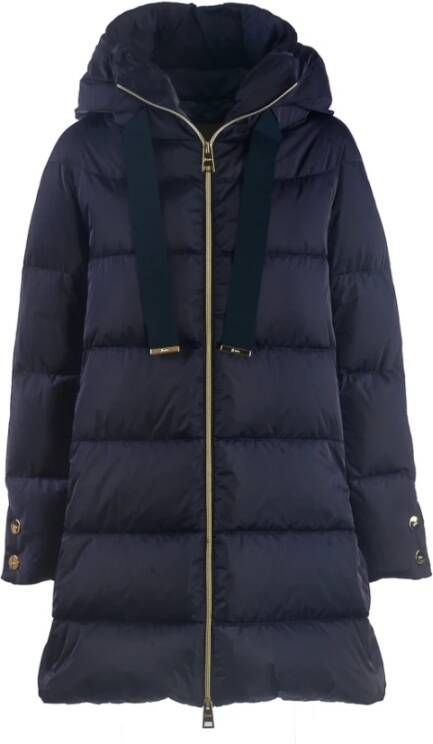 Herno Winter Jackets Blauw Dames
