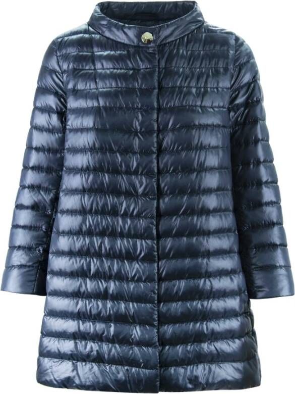 Herno Winterjassen Blauw Dames