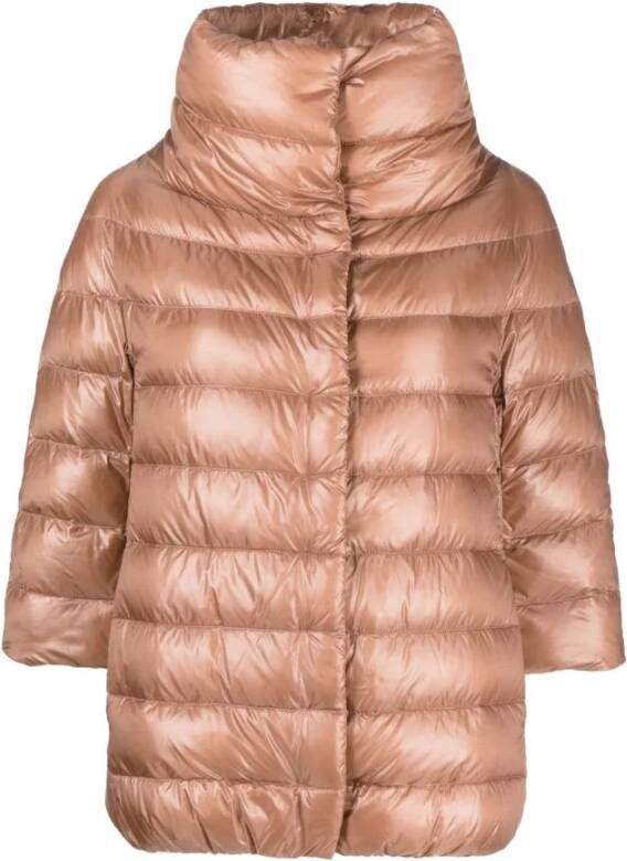 Herno Winterjassen Bruin Dames