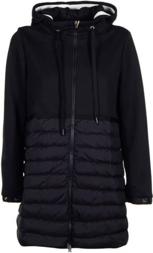 Herno Winterjassen Zwart Black Dames