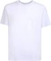Herno Wit Katoenen T-shirt met Geribbelde Afwerking White Heren - Thumbnail 1