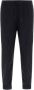 Herno Zwarte Cargo Broek met Elastische Tailleband Zwart Dames - Thumbnail 1