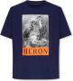 Heron Preston Bedrukt T-shirt Blauw Heren - Thumbnail 1