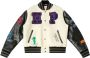 Heron Preston Bomberjack met Varsity-patch Beige - Thumbnail 1