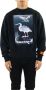 Heron Preston Zwarte Sweatshirt Regular Fit Koud Weer 100% Katoen Black Heren - Thumbnail 2