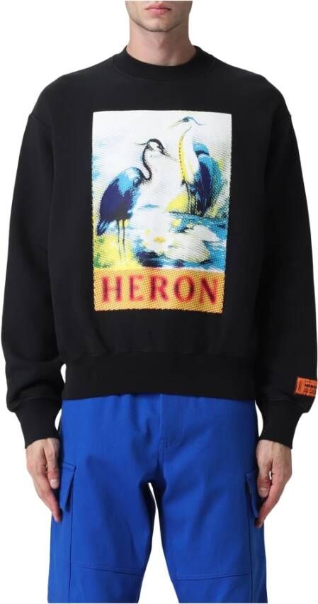 Heron Preston Comfortabele Heren Sweatshirt Zwart Heren