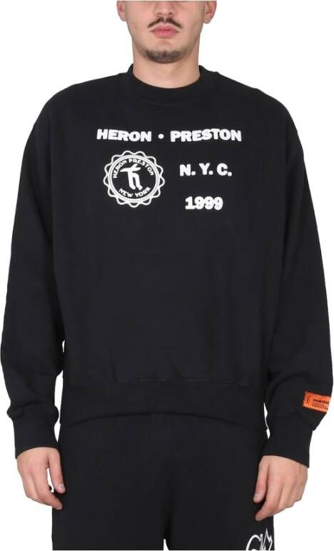 Heron Preston Crewneck sweatshirt Zwart Heren