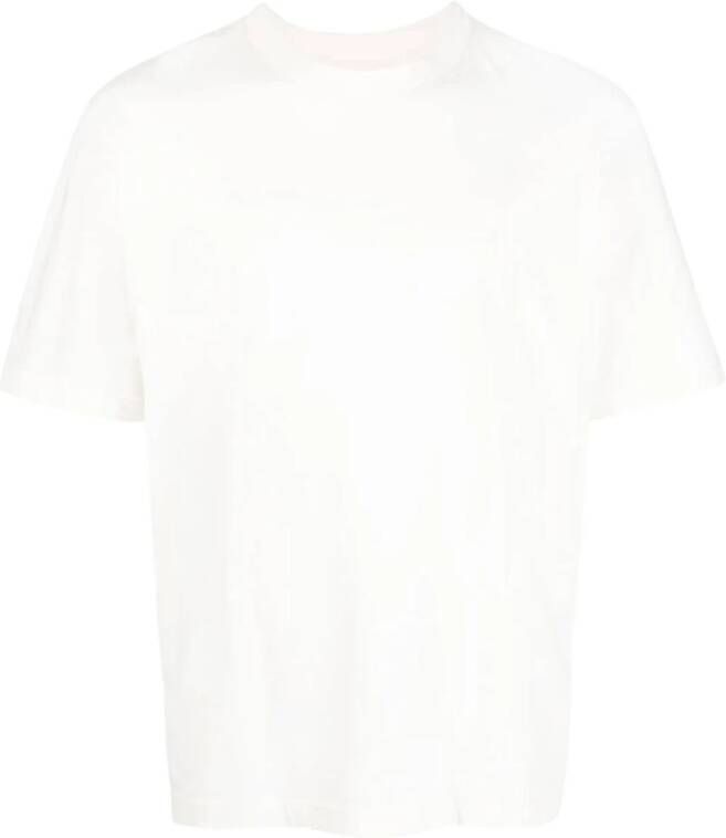 Heron Preston Ex-Ray Logo-Patch Katoenen T-Shirt Wit Heren