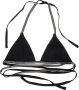 Heron Preston Zwarte Bikini Top met Strass Steentjes Black Dames - Thumbnail 1