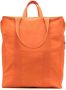 Heron Preston Grote Katoenen Tote Bag met Iconisch Logo Orange Dames - Thumbnail 1