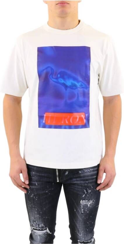 Heron Preston Heron gecensureerd SS Tee Wit Heren