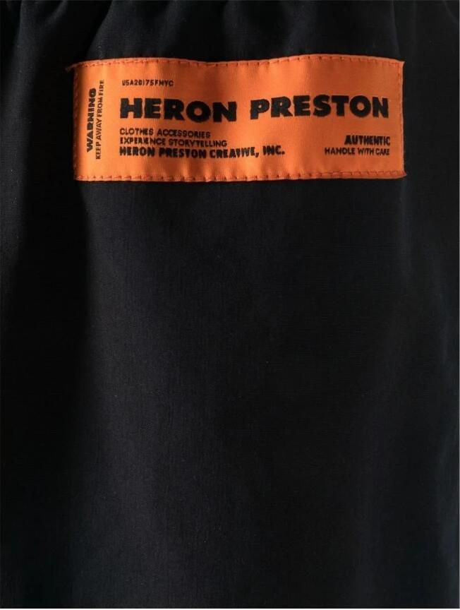 Heron Preston Zwarte Nylon Zwembroek voor Heren Zwart Heren - Foto 2