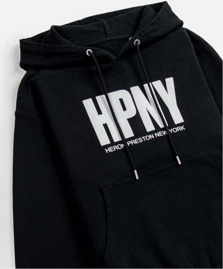 Heron Preston Zwarte Hoodie met Logo Print voor Heren Zwart Heren - Foto 2