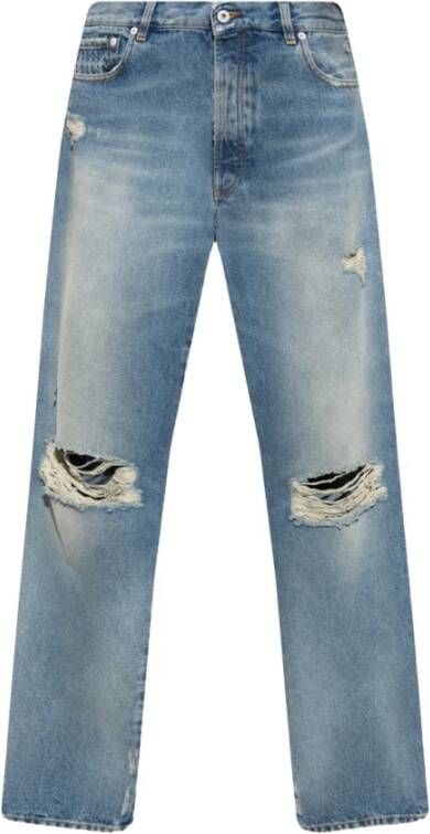 Heron Preston Jeans with logo Blauw Heren