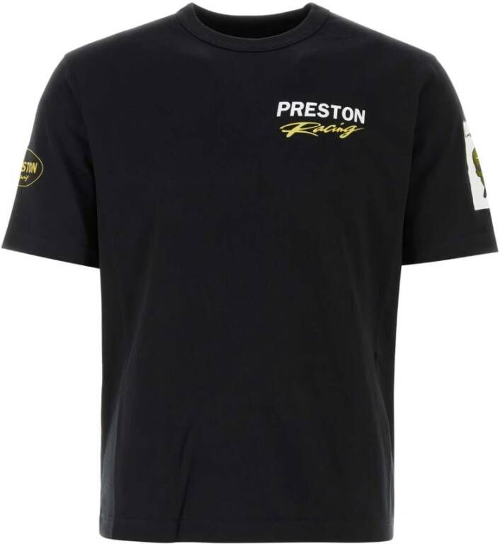 Heron Preston Klassiek Zwart Katoenen T-Shirt Zwart Heren