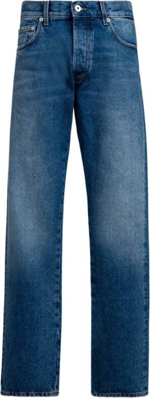 Heron Preston Klassieke Straight Jeans Blauw Heren