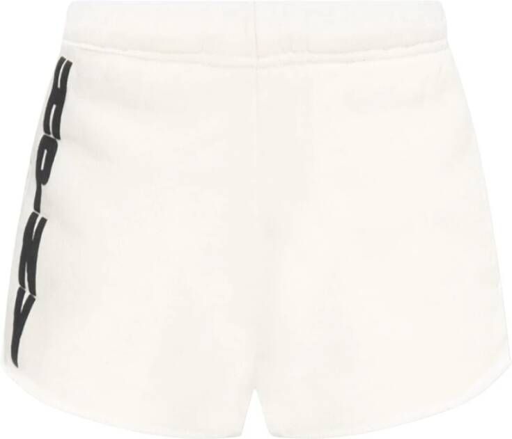 Heron Preston Korte witte shorts White Dames