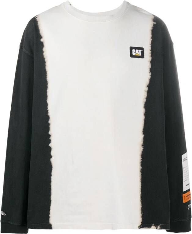 Heron Preston Kwaststreek Print T-Shirt White Heren