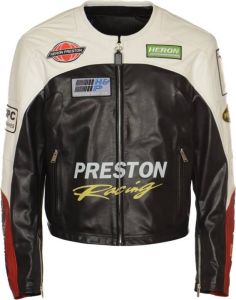 Heron Preston Leather Jackets Zwart Heren