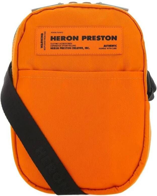 Heron Preston Mini -tassen Oranje Heren