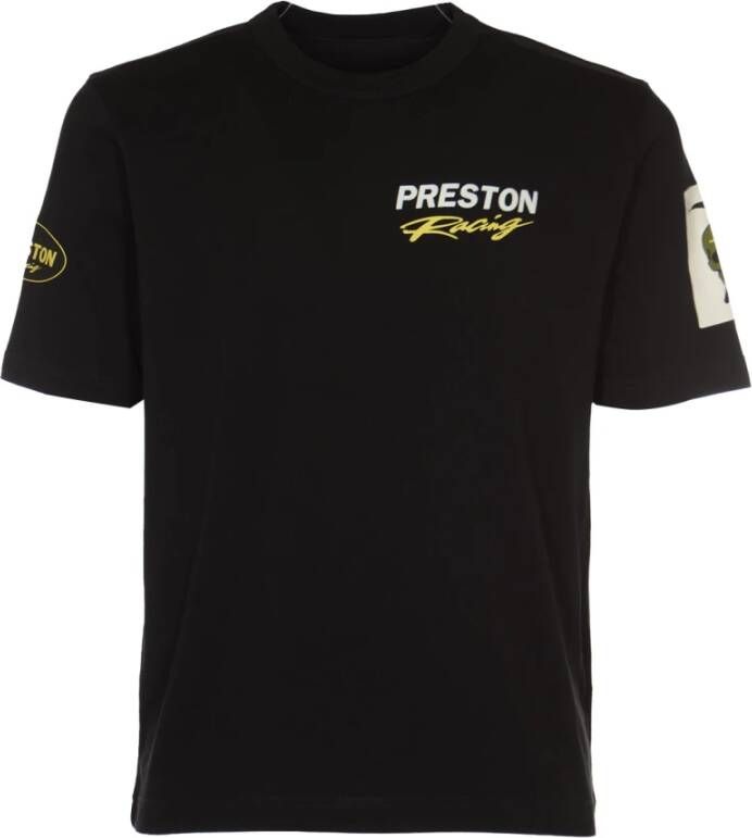 Heron Preston Zwart T-Shirt Regular Fit 100% Katoen Black Heren