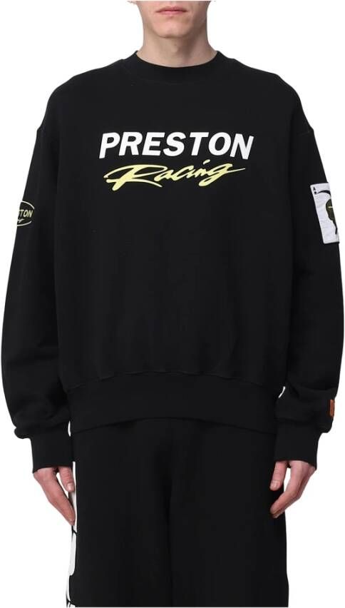 Heron Preston Sportieve Elegantie Sweatshirt voor Heren Zwart Heren