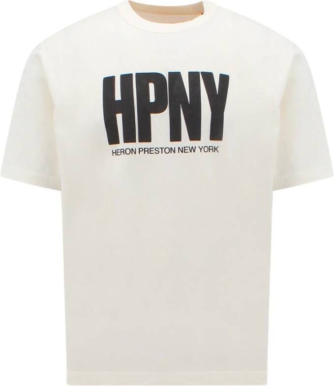 Heron Preston Stijlvol Wit T-shirt voor Heren Wit Heren