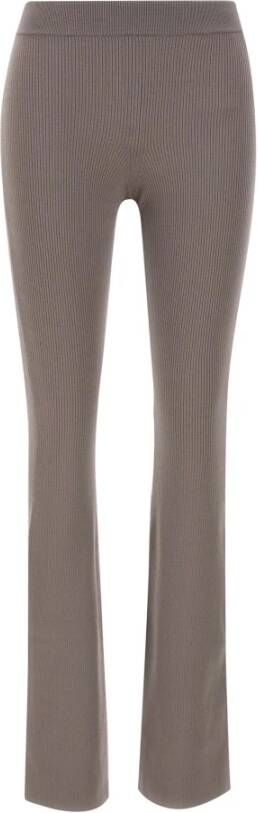 Heron Preston Stijlvolle Slim-Fit Broek voor Dames Beige Dames