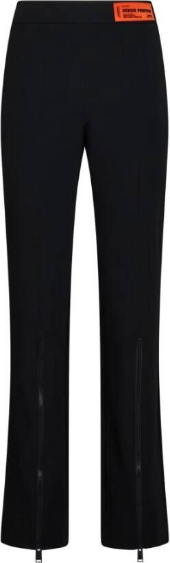 Heron Preston Stijlvolle zwarte broek met Bridge-portemonnee Zwart Dames