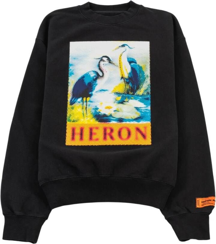 Heron Preston Sweatshirt met inslagprint Zwart Heren