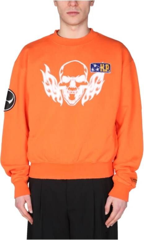 Heron Preston Sweatshirt Oranje Heren
